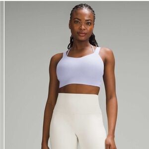 Lululemon like a cloud long line ribbed bra D/DD